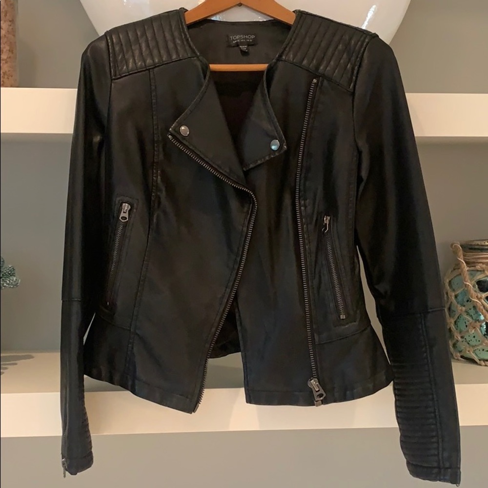 Leather jacket